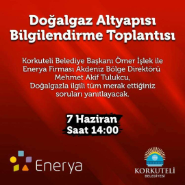 DOĞALGAZ BİLGİLENDİRME TOPLANTISI YAPILACAK