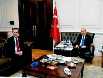 MHP’Lİ BAŞKAN'DAN BAKAN SOYLU'YA ZİYARET
