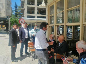  YENİDEN REFAH PARTİSİ'NDEN ESNAF ZİYARETİ 