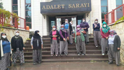 DEREKÖYLÜ KADINLAR DAVA AÇTI