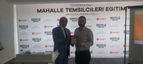 AYDIN’DAN SARICALAR VE MANAVOĞLU’NA PLAKET