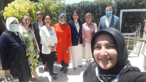 AK PARTİ KADIN MECLİS ÜYELERİ BİR ARAYA GELDİ