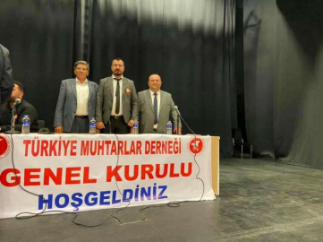 KÜÇÜKKARASUCU MUHTARLAR DERNEĞİ GENEL KURULUNA KATILDI