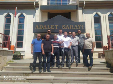 BAŞOL VE EKİBİ MAZBATASINI ALDI