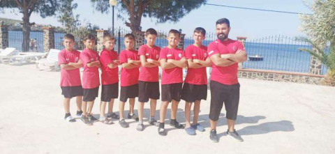 MİNİK GÜREŞÇİLER MİLLİ TAKIM KAMPINDA