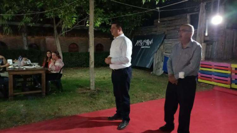 CHP YÖNETİMİ YEMEKTE BULUŞTU