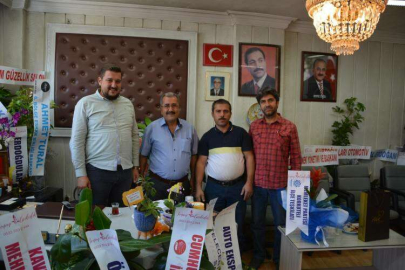 KEHYA VE YÖNETİMİNDEN BAŞKAN CARAN’A ZİYARET