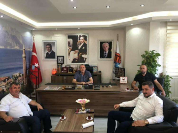  BAŞKAN CARAN’DAN BAŞKAN ŞAHİN’E ZİYARET