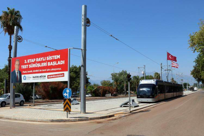  3. ETAP RAYLI SİSTEM TEST EDİLİYOR