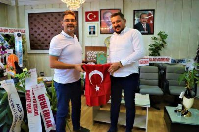 BAŞKAN İŞLEK’TEN CARAN’A HAYIRLI OLSUN ZİYARETİ