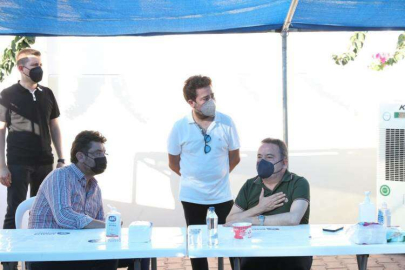 ÖMER BAŞKAN’DAN BÖCEK’E TAZİYE ZİYARETİ