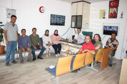  MHP HEYETİ KURUM ZİYARETLERİNDE