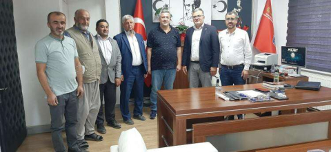 YENİDEN REFAH KURUM ZİYARETLERİNDE