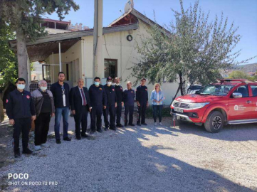  CHP HEYETİ’NDEN İTFAİYE PERSONELİNE ZİYARET