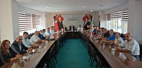 İYİ PARTİ İLÇE BAŞKANLARI TOPLANTISI GERÇEKLEŞTİRİLDİ