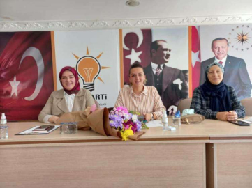 AK PARTİ KADIN KOLLARI BAŞKANI YILMAZ’DAN KORKUTELİ ZİYARETİ