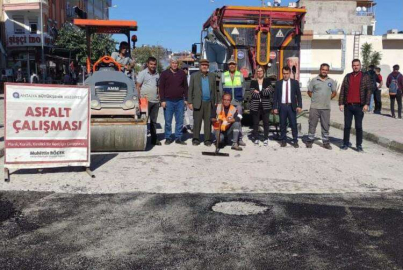 CHP HEYETİ YOL ÇALIŞMALARINI İNCELEDİ