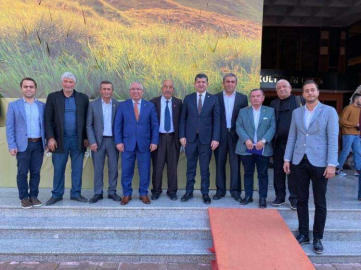 CHP KORKUTELİ HEYETİ ÖRTÜALTI TARIM ÇALIŞTAYINA KATILDI