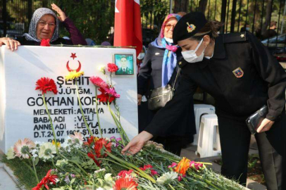 ŞEHİT JANDARMA ÜSTEĞMEN GÖKHAN KORKUT İÇİN MEVLİT OKUTULDU 