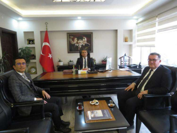 KORKUTELİ MYO’DAN KAYMAKAM ÇİMŞİT’E ZİYARET