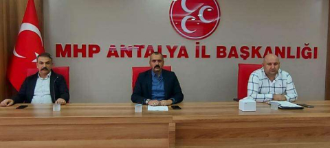  MHP İLÇE BAŞKANLARI ANTALYA’DA BULUŞTU
