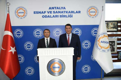 KAYMAKAM ÇİMŞİT’TEN BAŞKAN DERE’YE ZİYARET