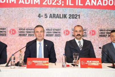 MHP’NİN ‘ADIM ADIM 2023, İL İL ANADOLU’ HEYETİ ANTALYA’DA