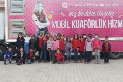 MOBİL KUAFÖR KIRSAL MAHALLELERDE