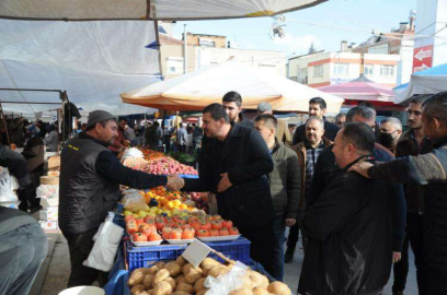 PAZARCI ESNAFINDAN KÜÇÜKKARASUCU’YA TAM DESTEK