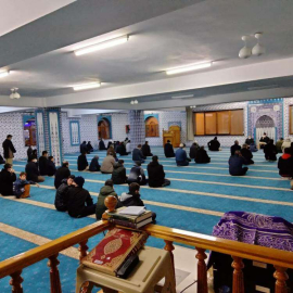 'AİLECE CAMİDE, MİLLETÇE DUADAYIZ'