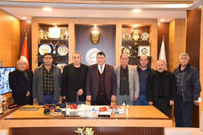ISTIK VE YÖNETİMİNDEN BAŞKAN DERE’YE ZİYARET