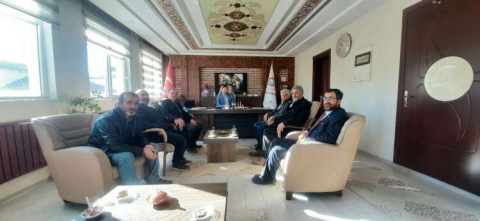 YENİDEN REFAH PARTİSİ KURUM ZİYARETLERİNDE