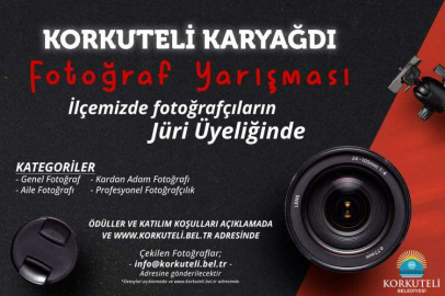 KORKUTELİ KARYAĞDI FOTOĞRAF YARIŞMASI DÜZENLENECEK