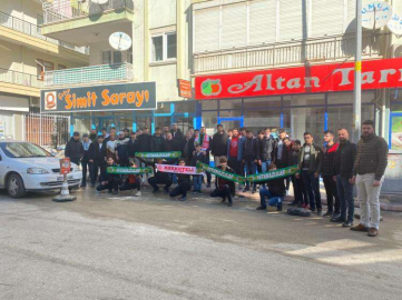 KÜÇÜKKARASUCU ISTANAZLILARI AĞIRLADI