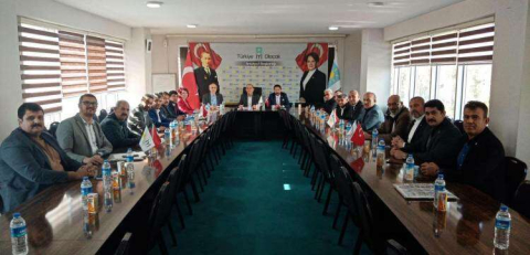 İYİ PARTİ İLÇE BAŞKANLARI TOPLANTISI GERÇEKLEŞTİ	