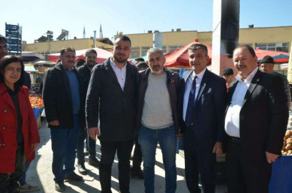BAŞKAN KURTOĞLU TEŞEKKÜR ZİYARETLERİNDE