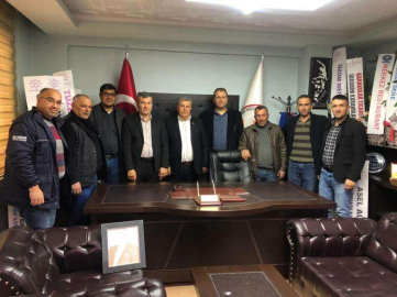 BAŞKAN ERSAN’A HAYIRLI OLSUN ZİYARETLERİ SÜRÜYOR
