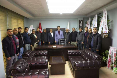 ÖMER BAŞKAN’DAN ERSAN’A HAYIRLI OLSUN ZİYARETİ