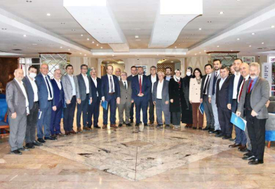 AK PARTİ ŞUBAT AYI İLÇE BAŞKANLARI TOPLANTISI YAPILDI