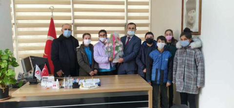 ÖĞRENCİLERDEN VERGİ HAFTASI ZİYARETİ