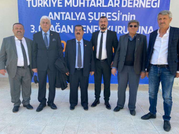 KÜÇÜKKARASUCU VE AKGÜN MUHTARLAR DERNEĞİ GENEL KURULUNDA