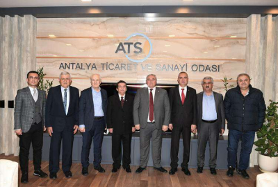 KEKSAV’DAN ATSO BAŞKANI ÇETİN’E ZİYARET