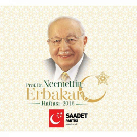  SAADET PARTİSİ GENÇLİK KOLLARI ERBAKAN'I ANDI
