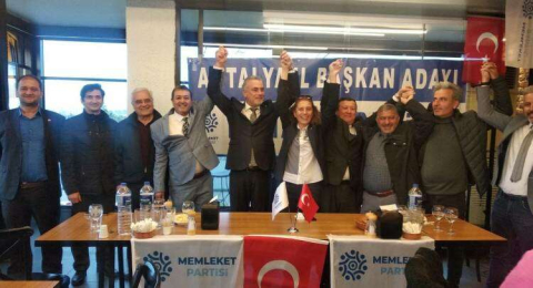 MEMLEKET PARTİSİ ANTALYA'DA ZAFER DENİZ'İN OLDU