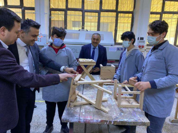 MÜDÜR ÇALIŞKAN’DAN KORKUTELİ ZİYARETİ