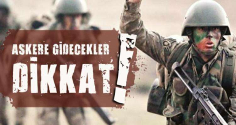 KORKUTELİ ASKERLİK ŞUBESİNDEN DUYURU