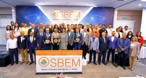 ANTALYA OSB’DEN TÜRKİYE’YE ÖRNEK EĞİTİM-İSTİHDAM PROJESİ