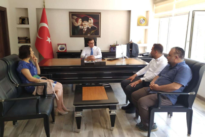 Kızılay’dan Kaymakam Özdemir’e Ziyaret