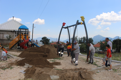 Büyükşehir’den Bozova ve Güzle’ye Oyun Parkı