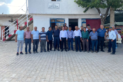 Korkuteli Kaymakamı Özdemir, vatandaşlarla bir araya geldi